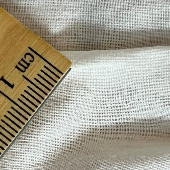 Vintage White Half Apron w/ Pink Embroidery – Handmade – Women’s Kitchen - Picture 11 of 13